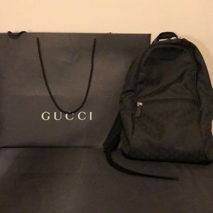Gucci OG print Nylon Backpack